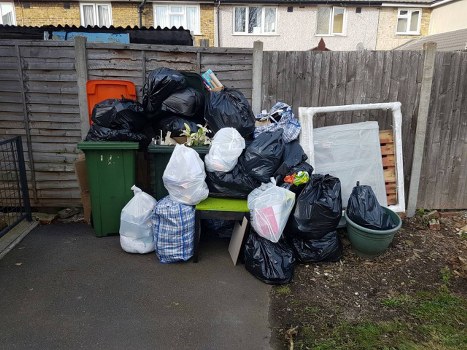 Commercial waste collection in Spitalfields