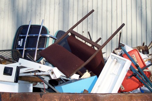 Preparation for loft clearance in Spitalfields with careful planning